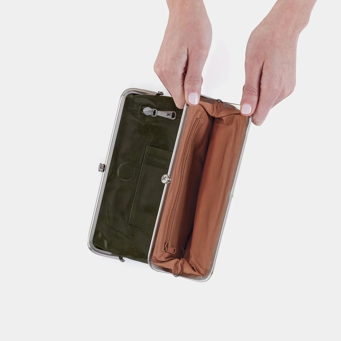 Lauren Wallet Deep Moss