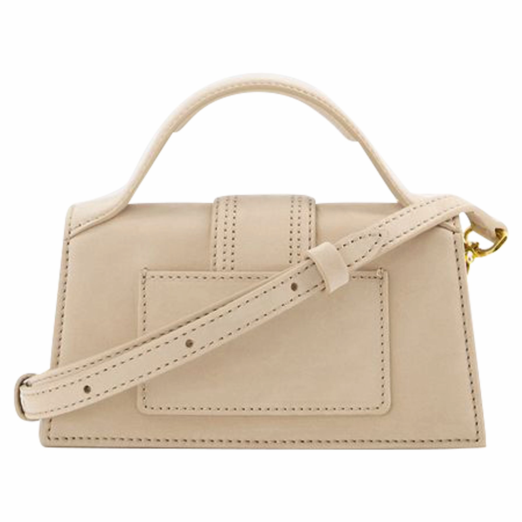 Le Bambino Bag - Jacquemus - Leather - Dark Beige