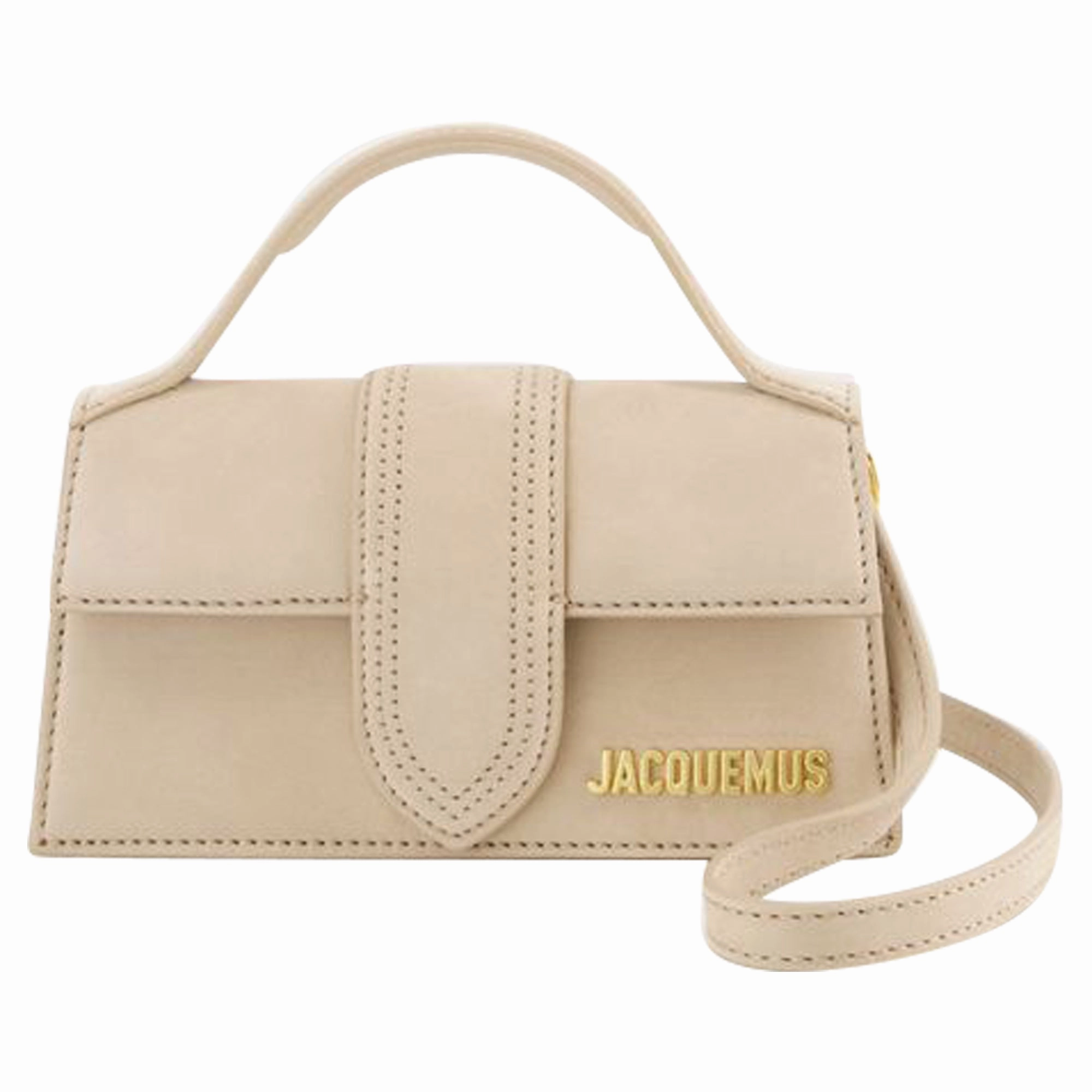 Le Bambino Bag - Jacquemus - Leather - Dark Beige