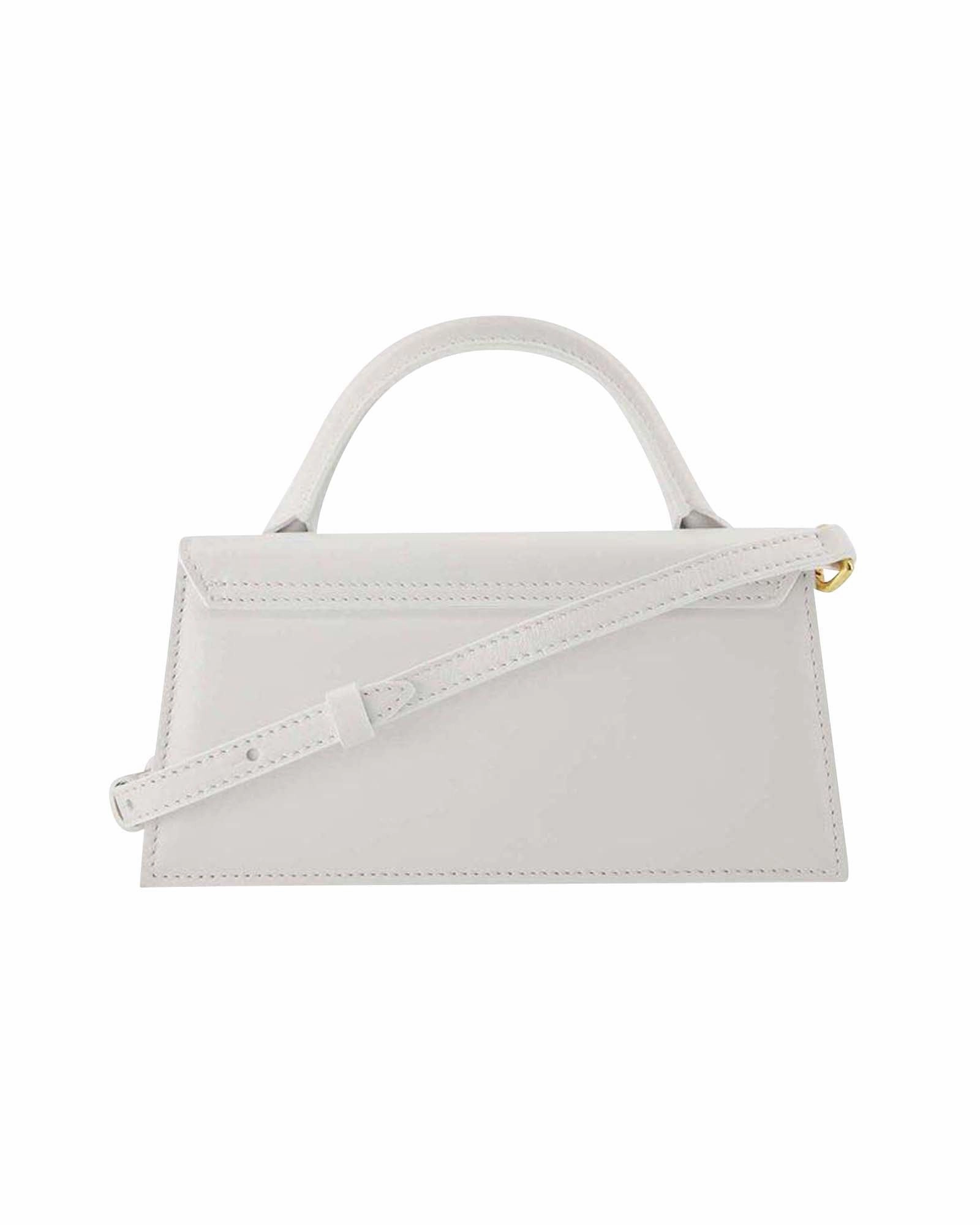 Le Chiquito Long Bag - Jacquemus - White - Leather