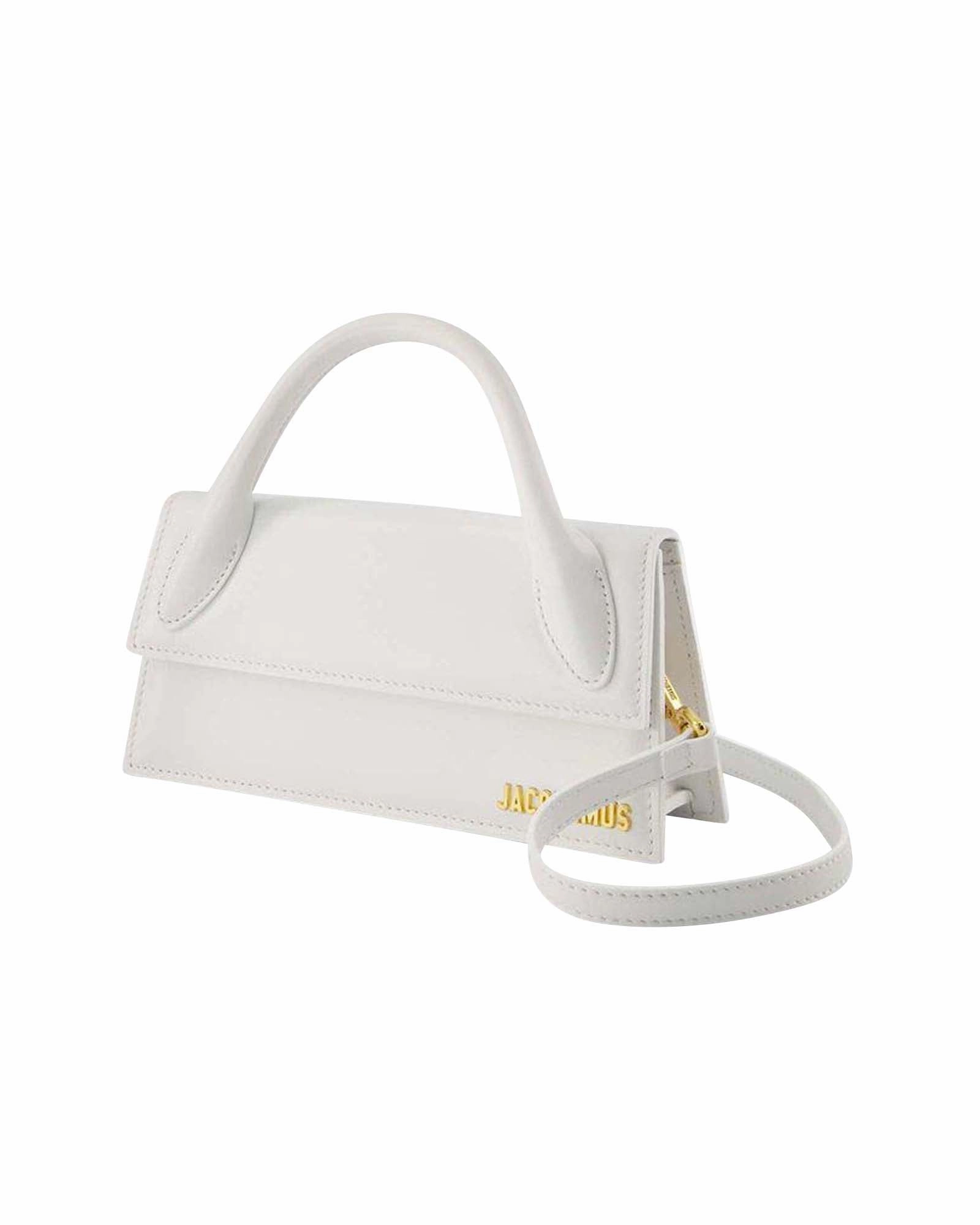 Le Chiquito Long Bag - Jacquemus - White - Leather