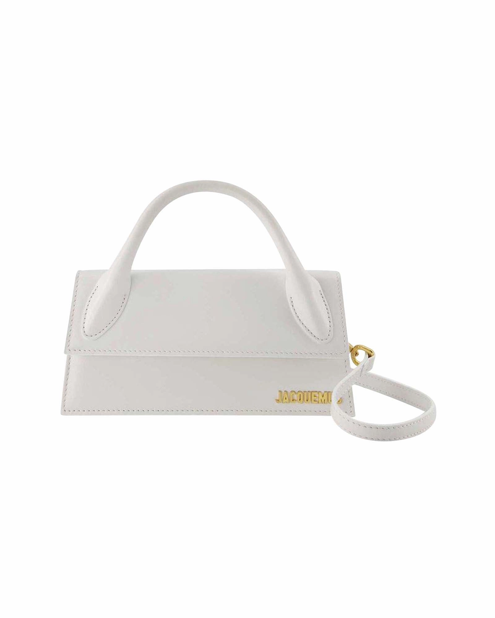 Le Chiquito Long Bag - Jacquemus - White - Leather