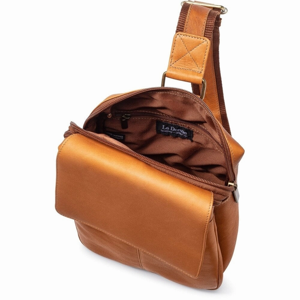 Le Donne Leather Arcity Sling Pack