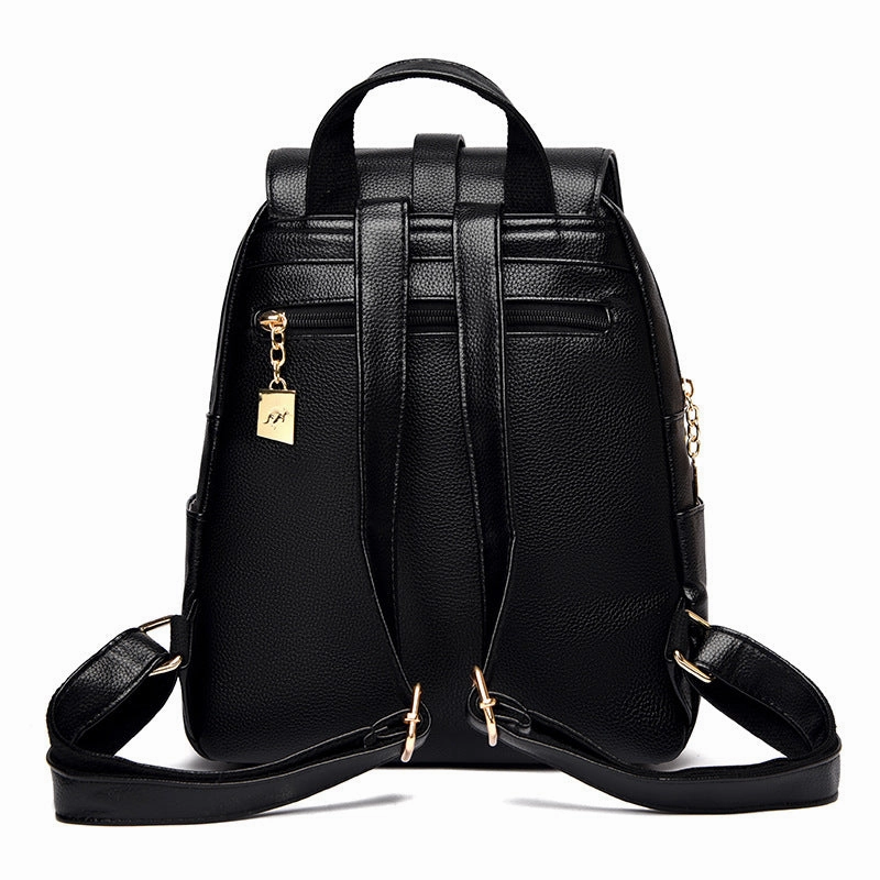 Leather Leisure Travel Backpack