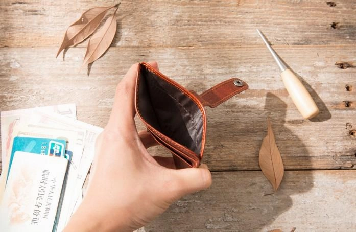 Leather Mens Card Holder Slim Front Pocket Wallet Card Wallets for Men