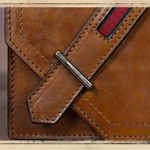 Leather Vintage Red Womens Side Bag Square Flap Over Satchel Shoulder Bag Crossbody Bag Purse for Ladies