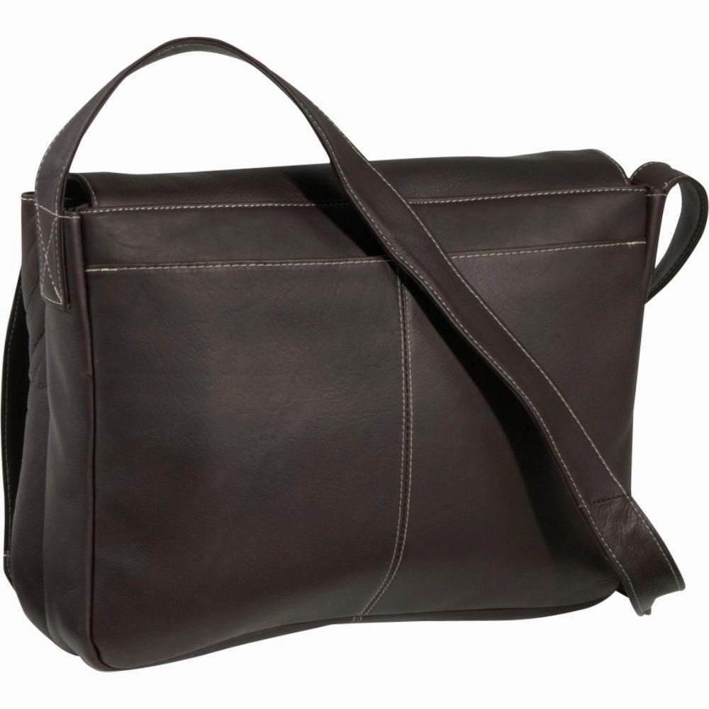 LeDonne Leather Full Flap 15-inch Laptop Messenger Bag