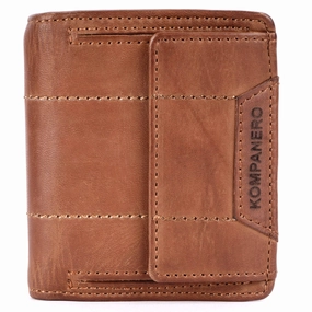 Leo - The Money Clip Wallet -Cognac