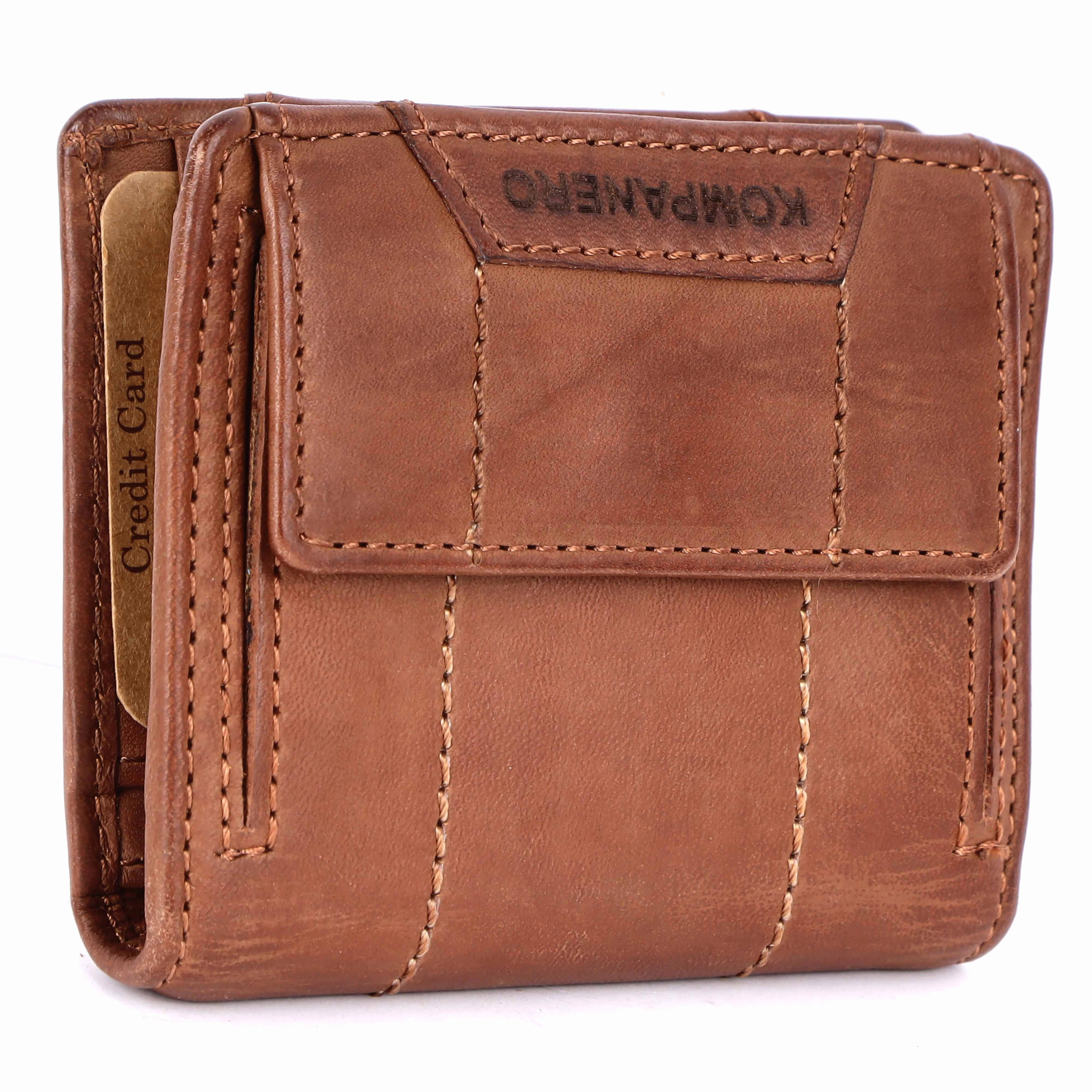 Leo - The Money Clip Wallet -Cognac