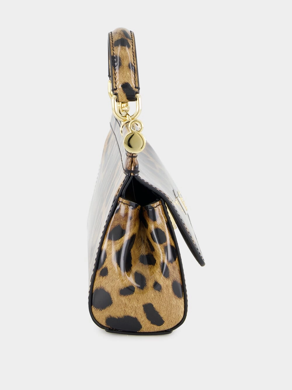 Leopard Print Small Sicily Handbag