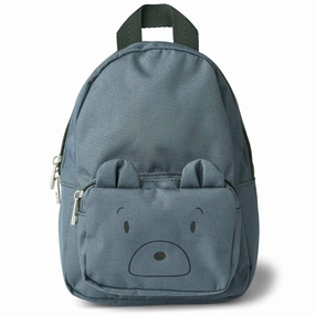 Liewood Saxo Mini Backpack Mr Bear Whale Blue