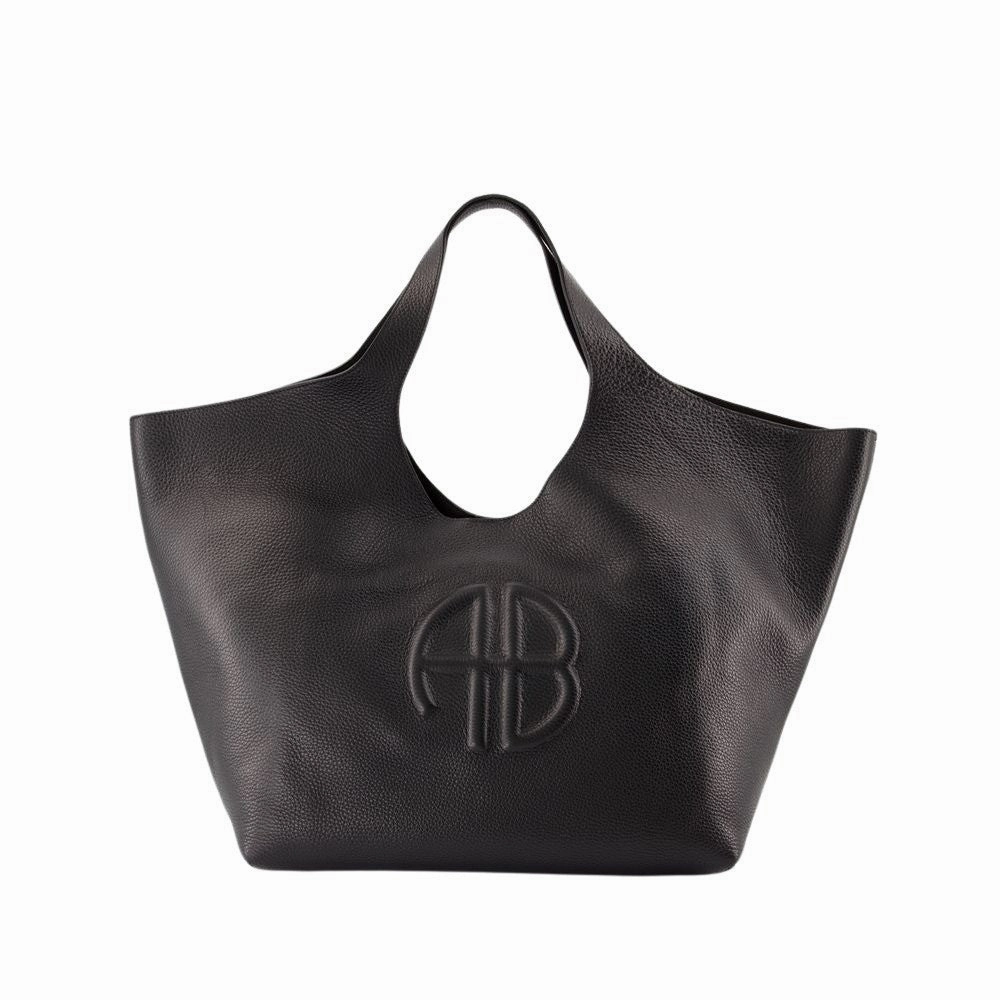 Lili Shopper Bag - Leather - Black