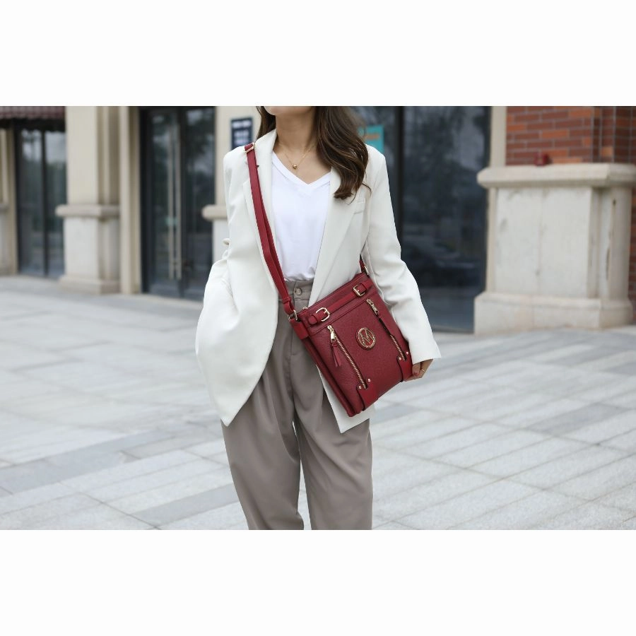 Lilian Vegan Leather Crossbody Handbag