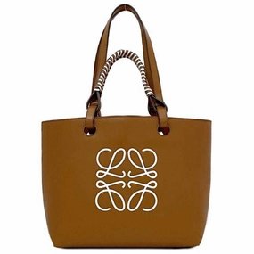 Loewe Anagram Leather Tote Bag (Pre-Owned)
