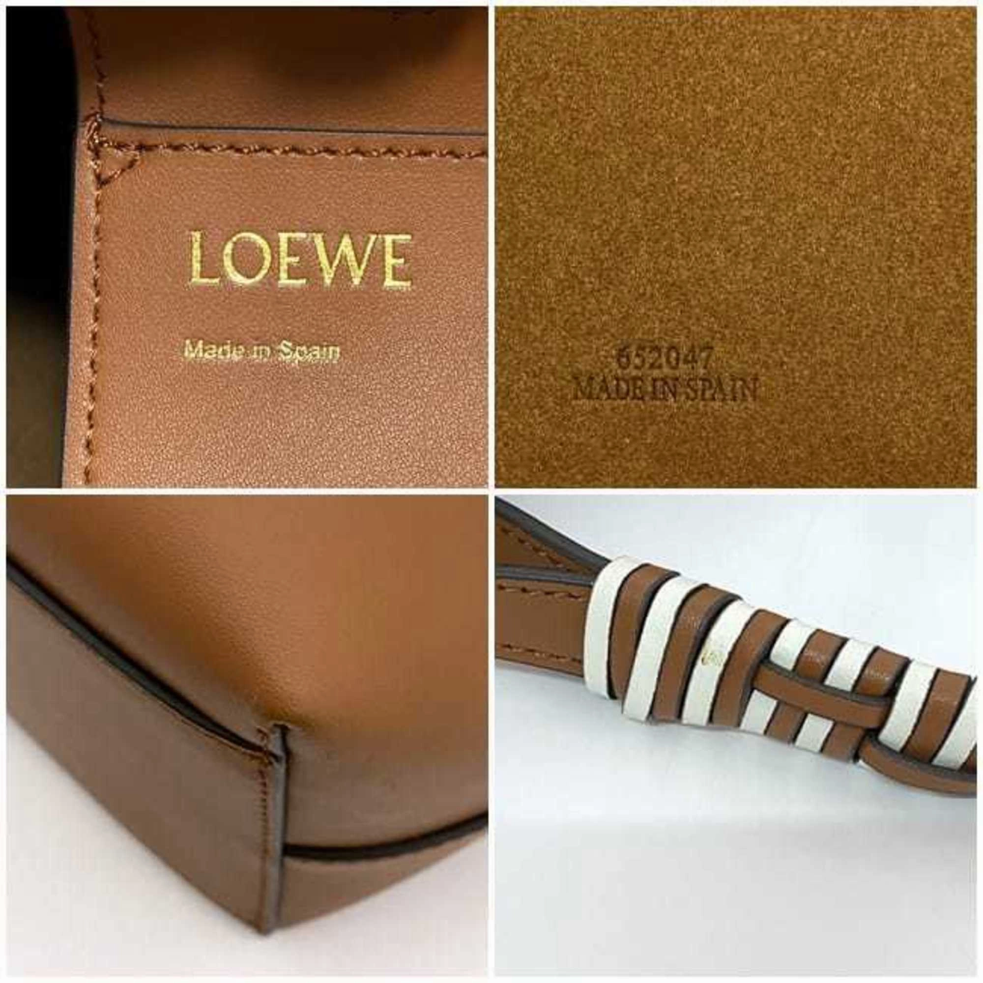Loewe Anagram Leather Tote Bag (Pre-Owned)