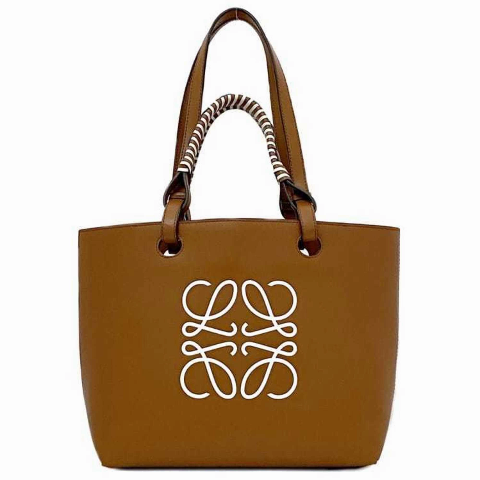 Loewe Anagram Leather Tote Bag (Pre-Owned)