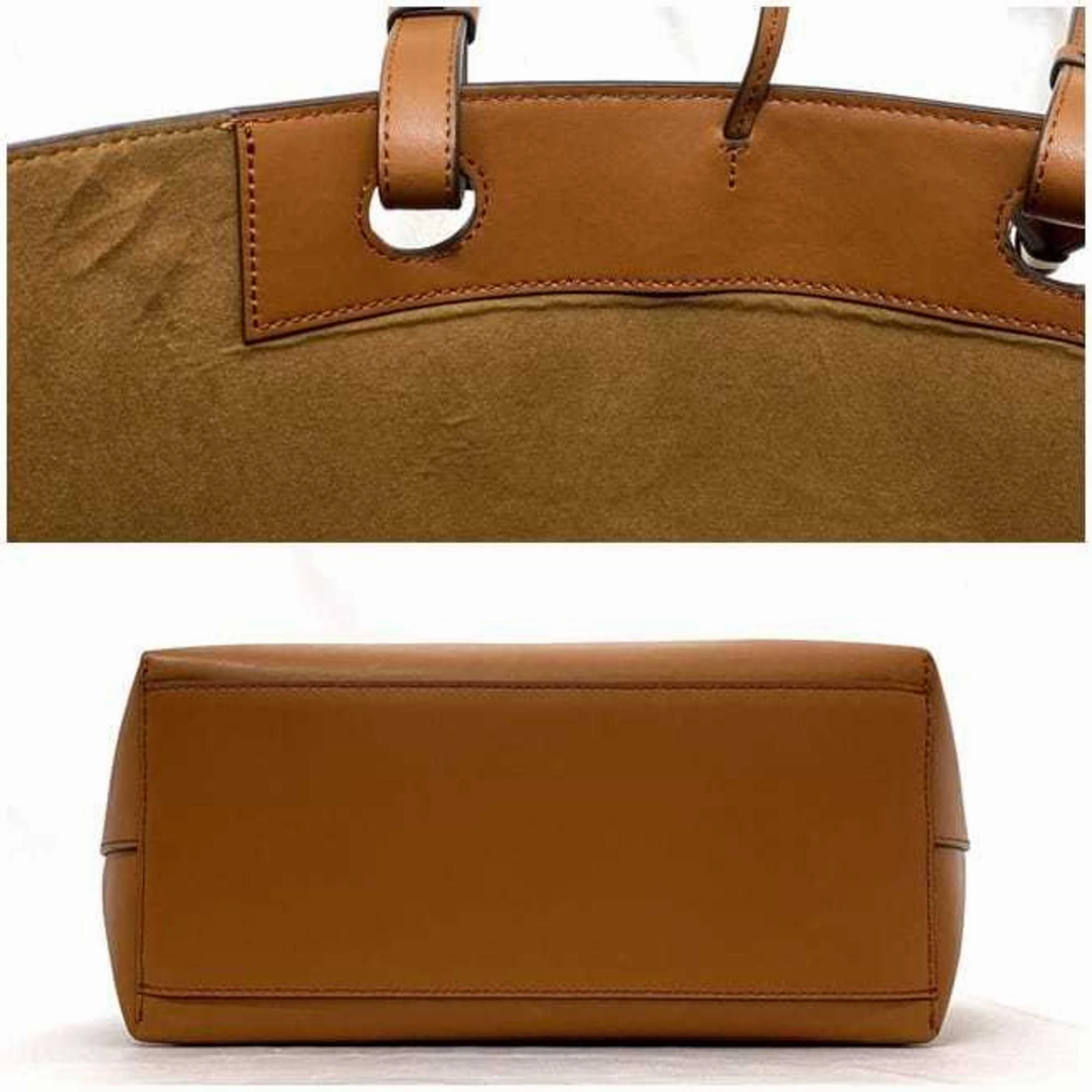 Loewe Anagram Leather Tote Bag (Pre-Owned)