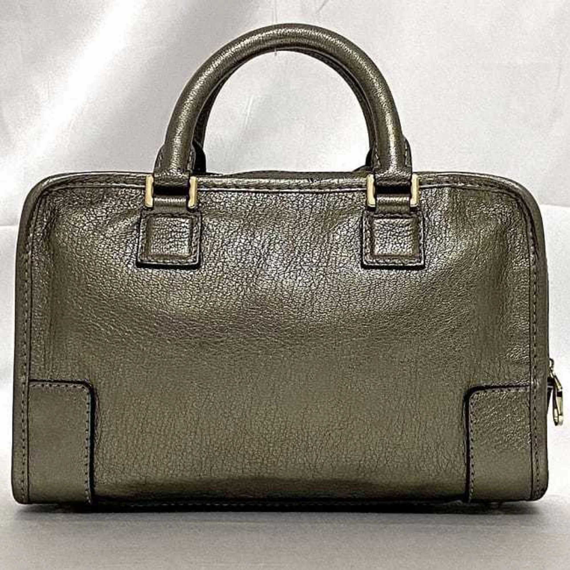 Loewe Leather Handbag Tote Bag (Pre-Owned)