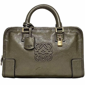Loewe Leather Handbag Tote Bag (Pre-Owned)