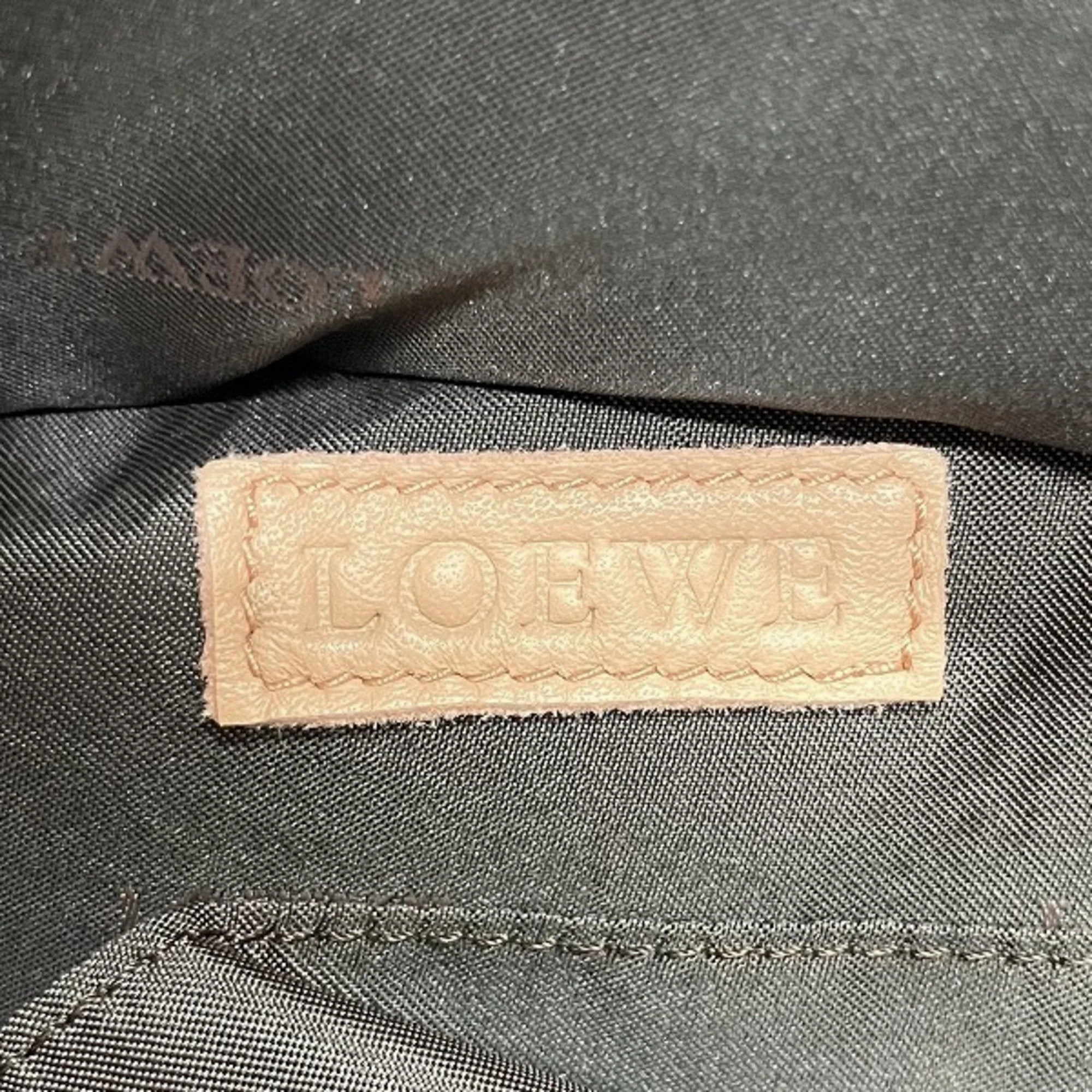 Loewe Leather Handbag Tote Bag (Pre-Owned)