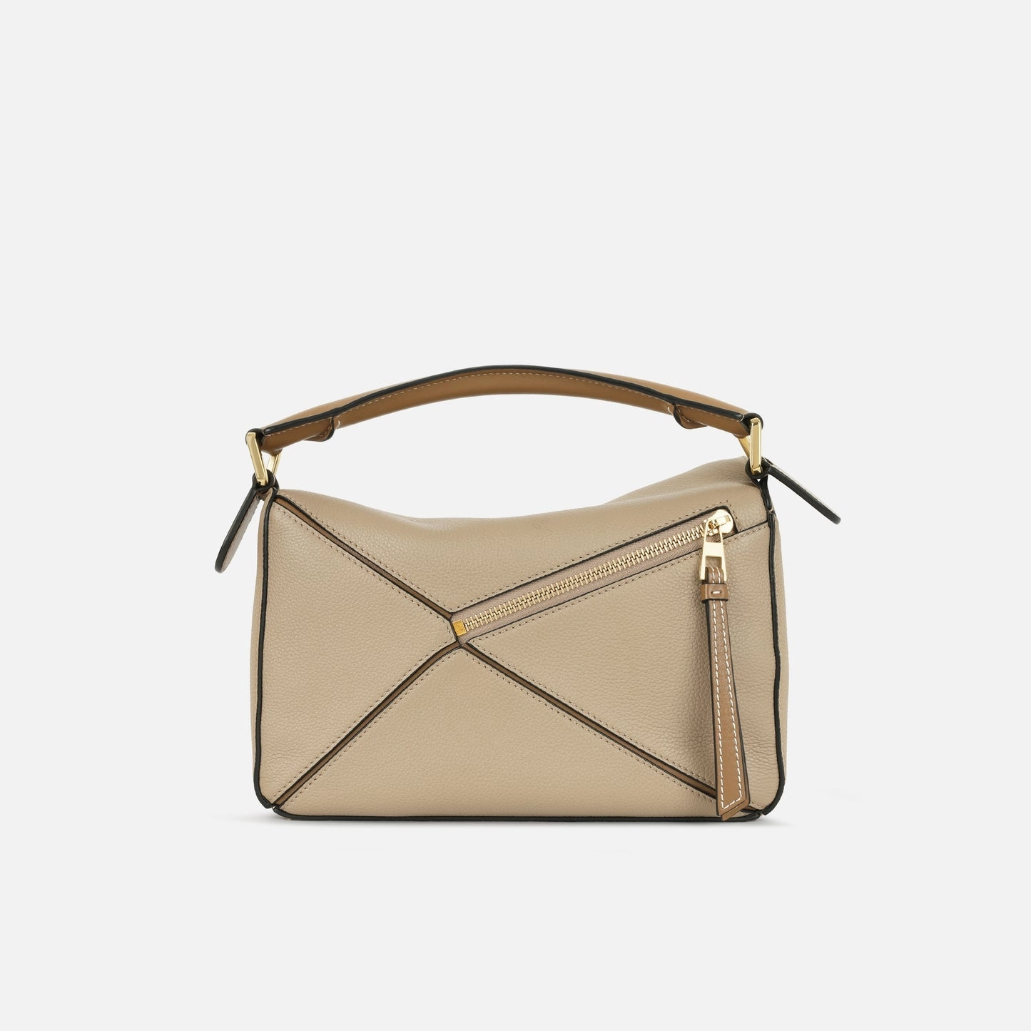 Loewe Loewe - Puzzle Small - Sand / Mink Calfskin GHW - Pre-Loved