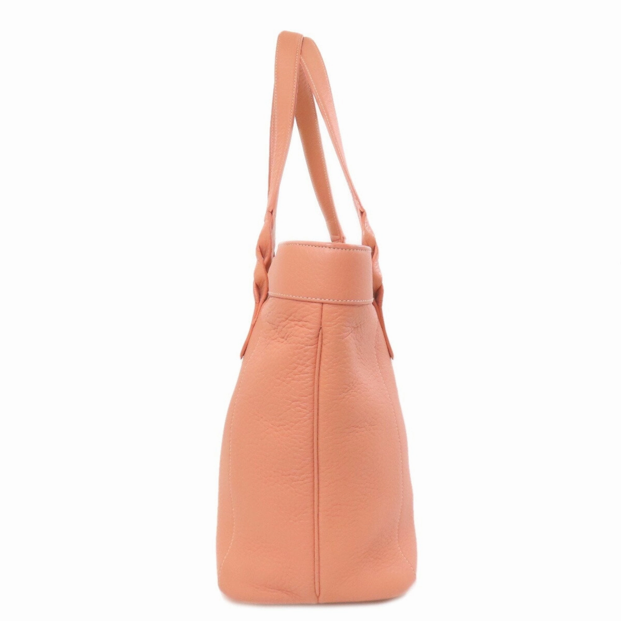 Loewe pink Salmon pink Leather Tote Bag (Pre-Owned)