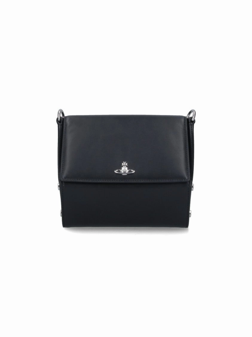Logo Crossbody Bag - Black