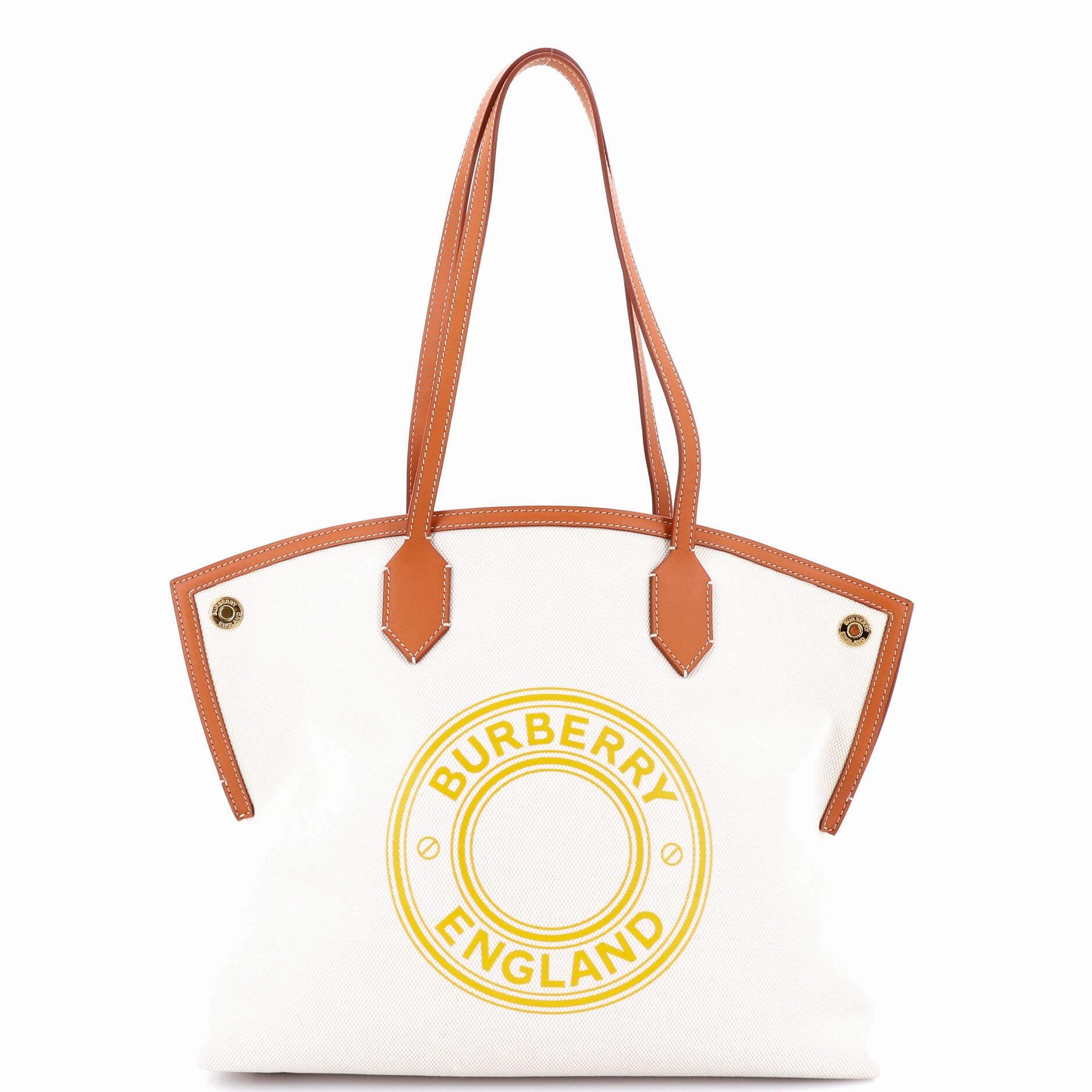 Logo Society Tote Printed Canvas Medium