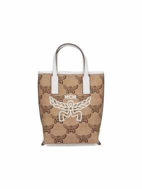 Logo Tote Bag  Beige