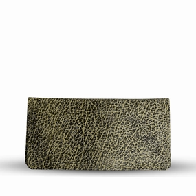 Long  Leather Wallet Marble