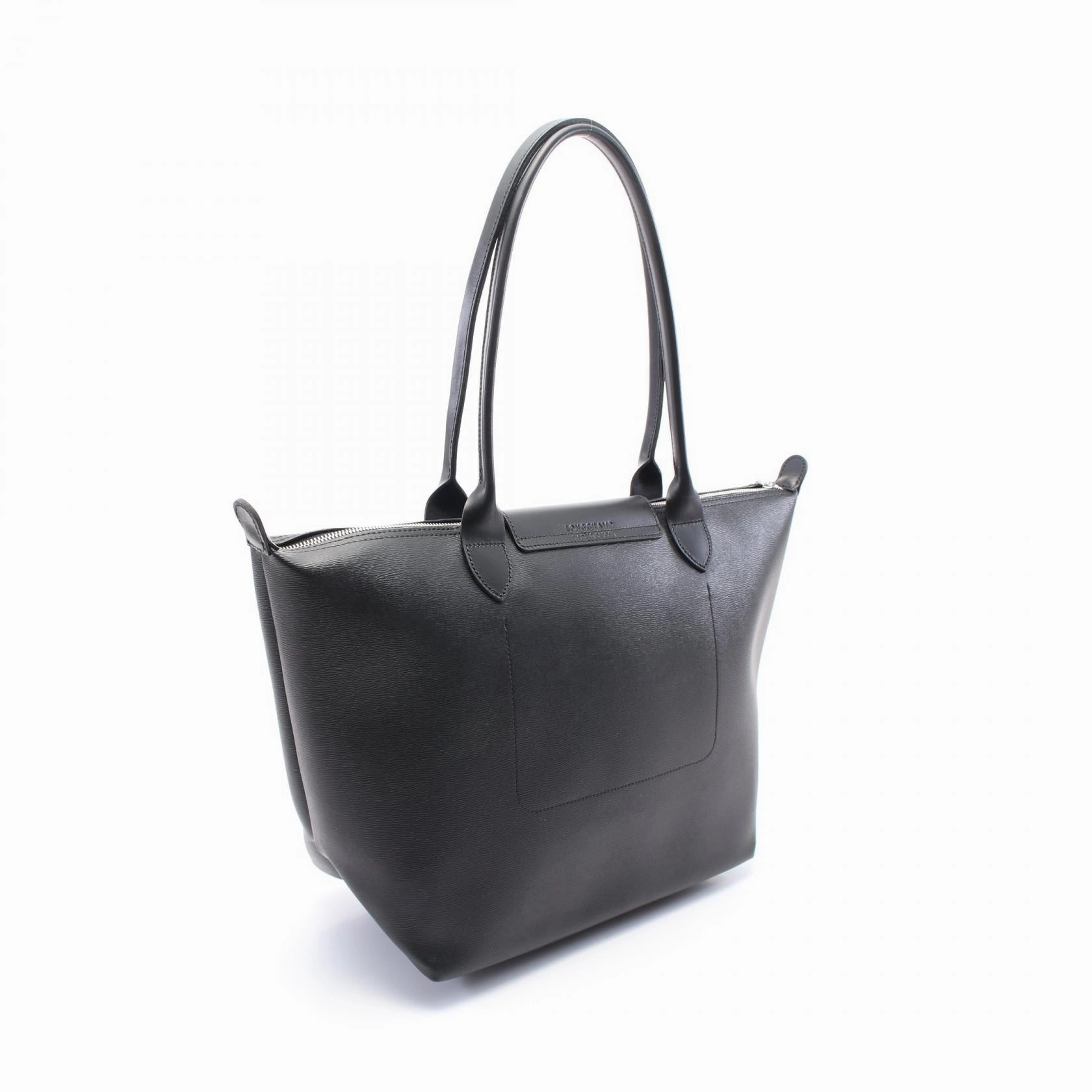 Longchamp Le Pliage City L Tote Bag Canvas Leather