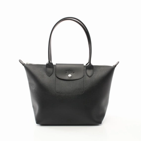Longchamp Le Pliage City Tote Bag Canvas Leather