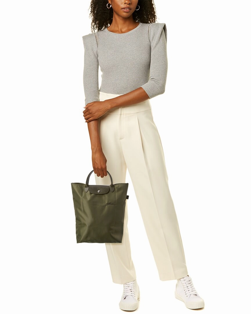 Longchamp Le Pliage Green Tote