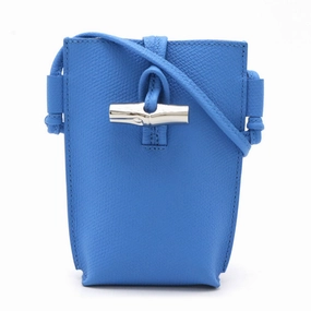 Longchamp Le Pliage Leather Smartphone Crossbody