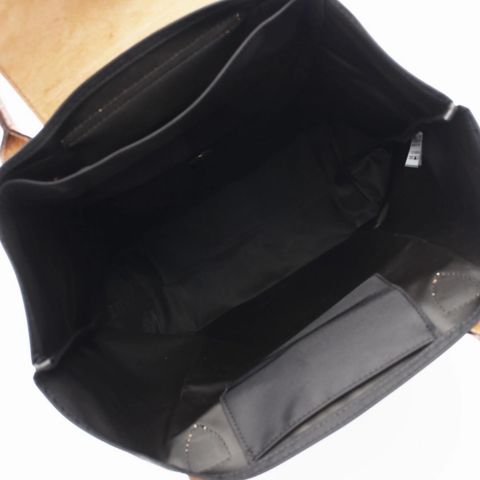 Longchamp Le Pliage Original M Tote Bag Fabric Leather