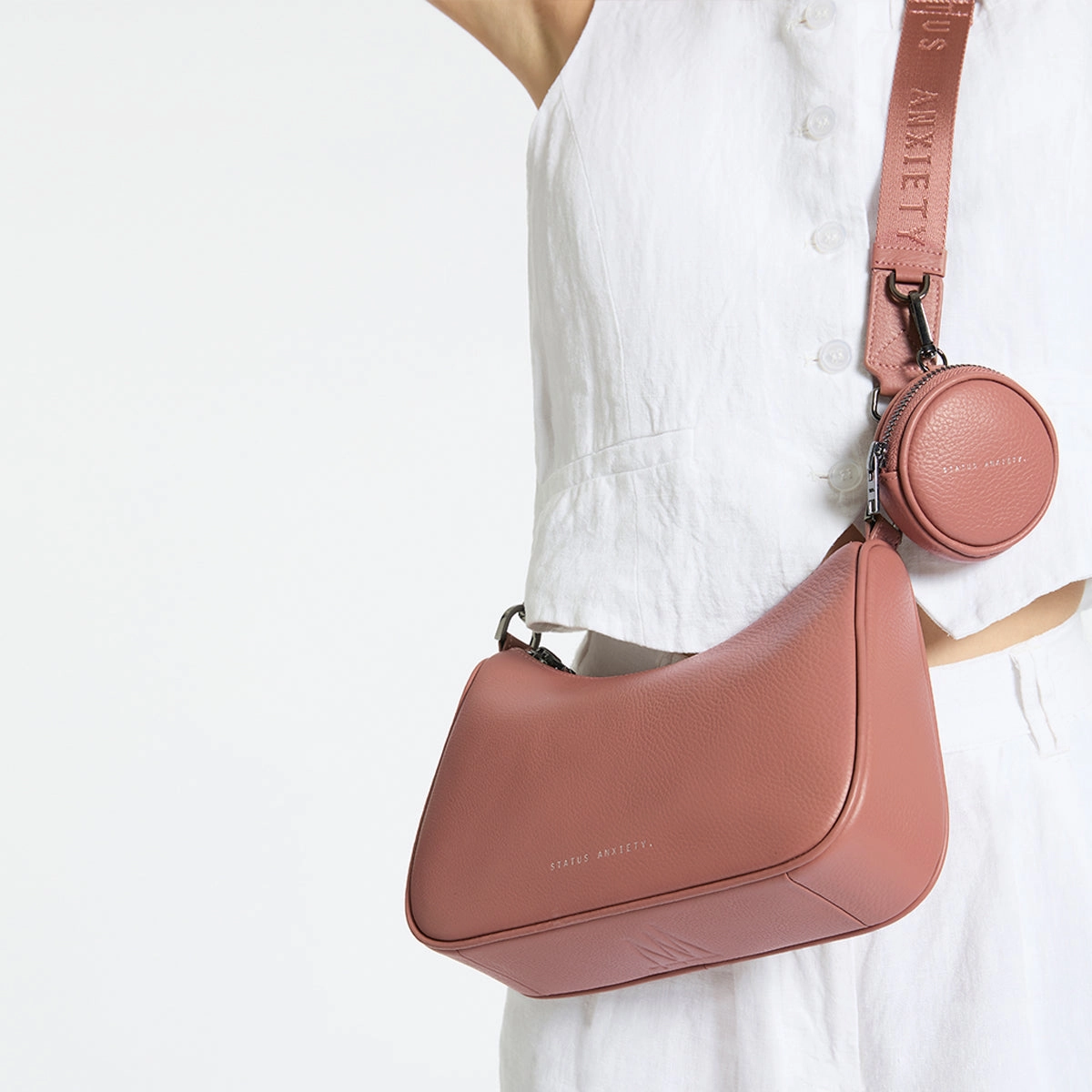 Look Both Ways Bag - Dusty Rose