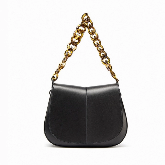 Loren Women's Leather Handbag With Chain