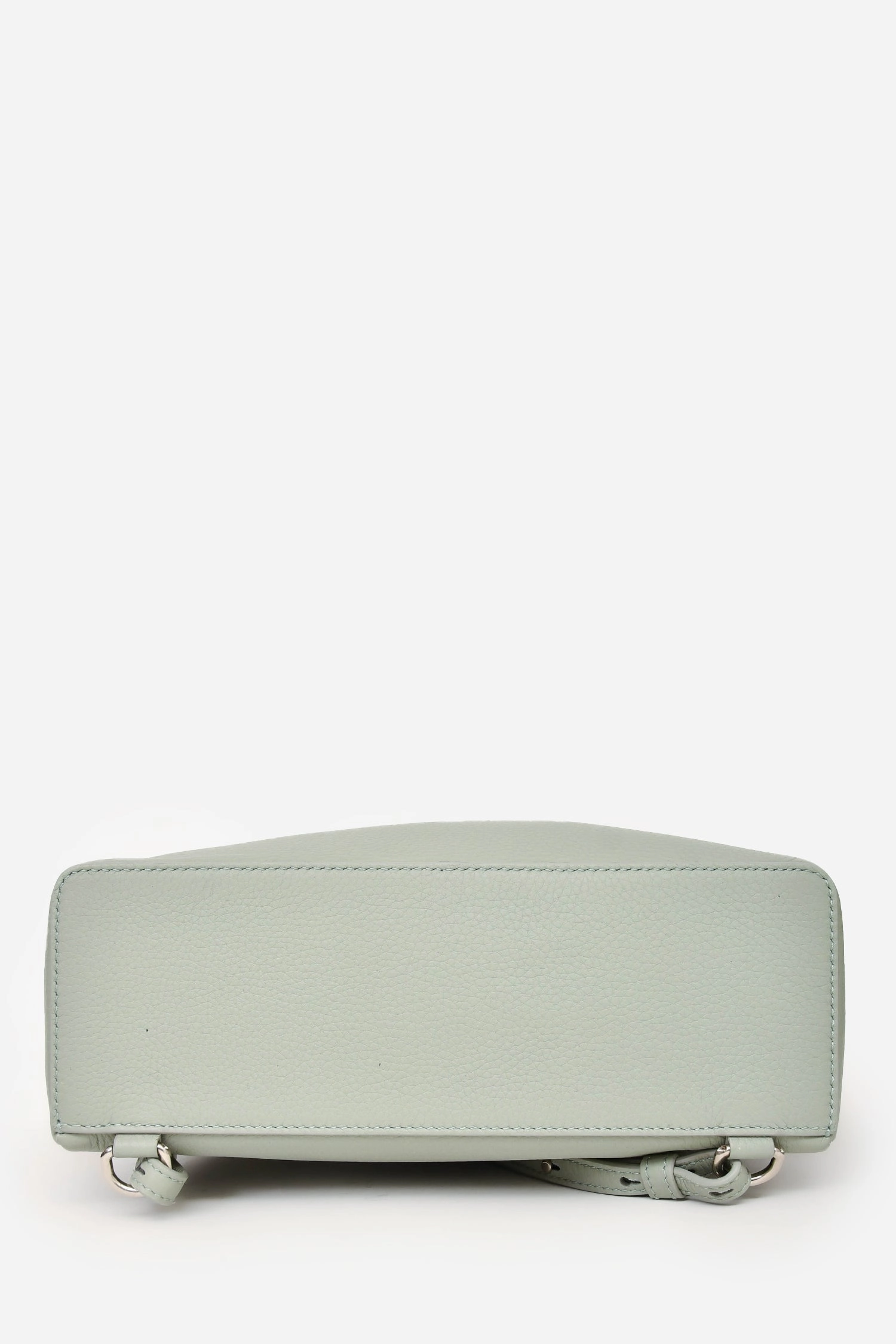 Loro Piana 'Eucalyptus' Seafoam Green Grained Leather Extra Pocket Backpack