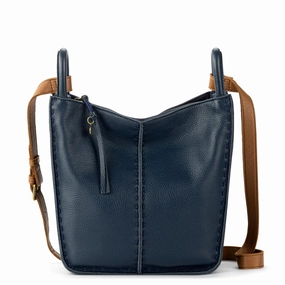 Los Feliz Crossbody - Leather - Indigo