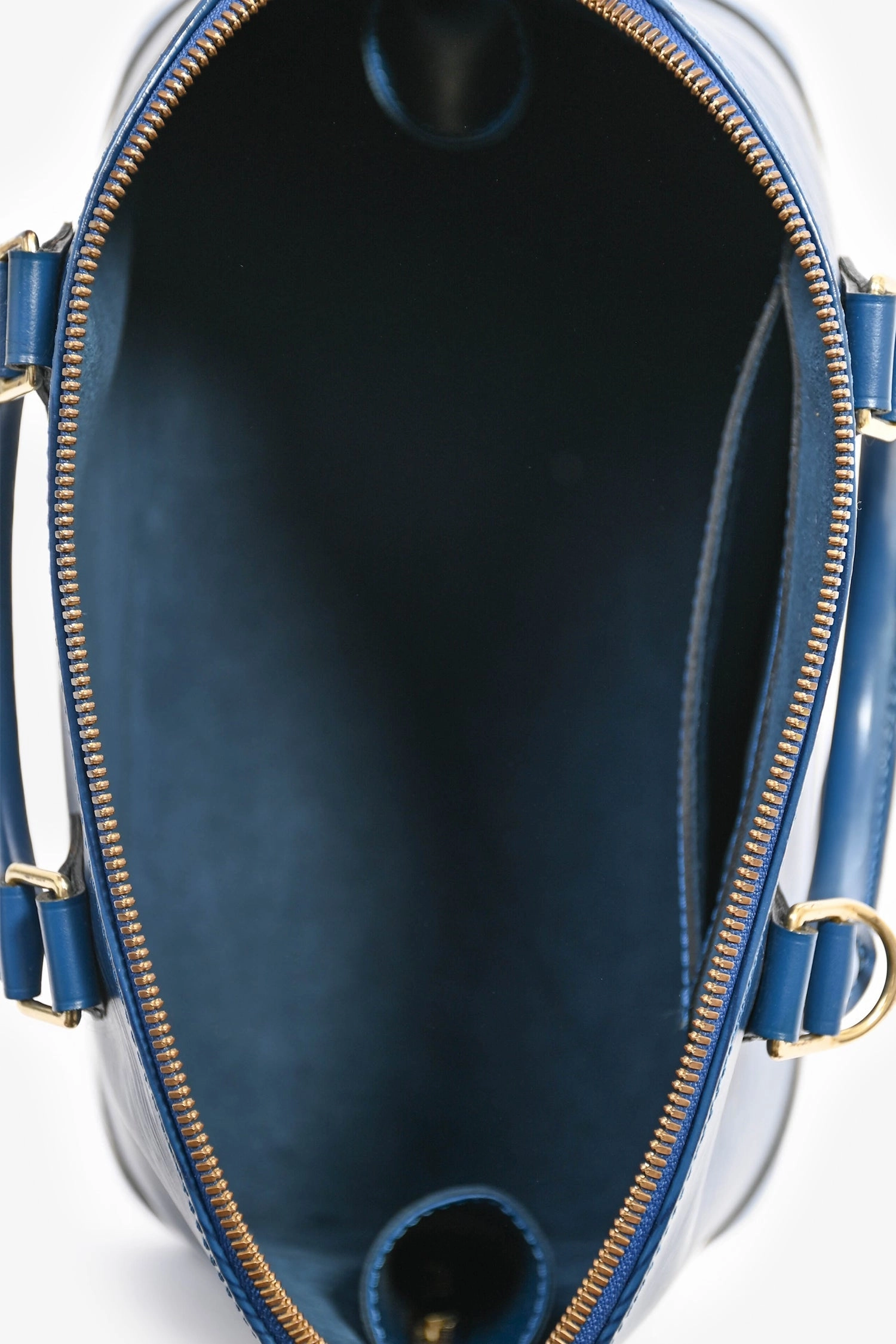 Louis Vuitton 1997 Blue Epi Leather 'Alma' PM Top Handle