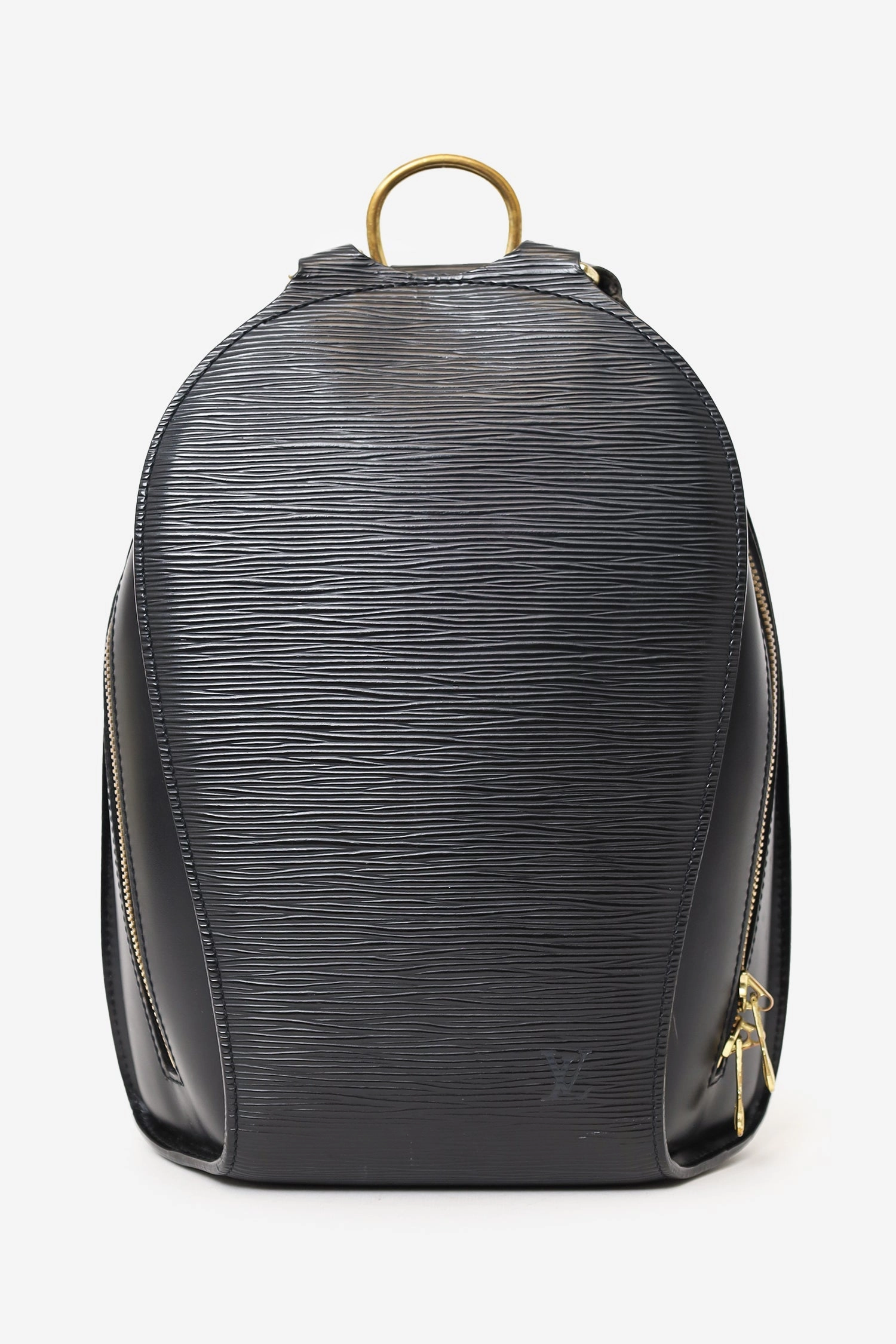 Louis Vuitton 1999 Black Epi Leather Mabillon Backpack