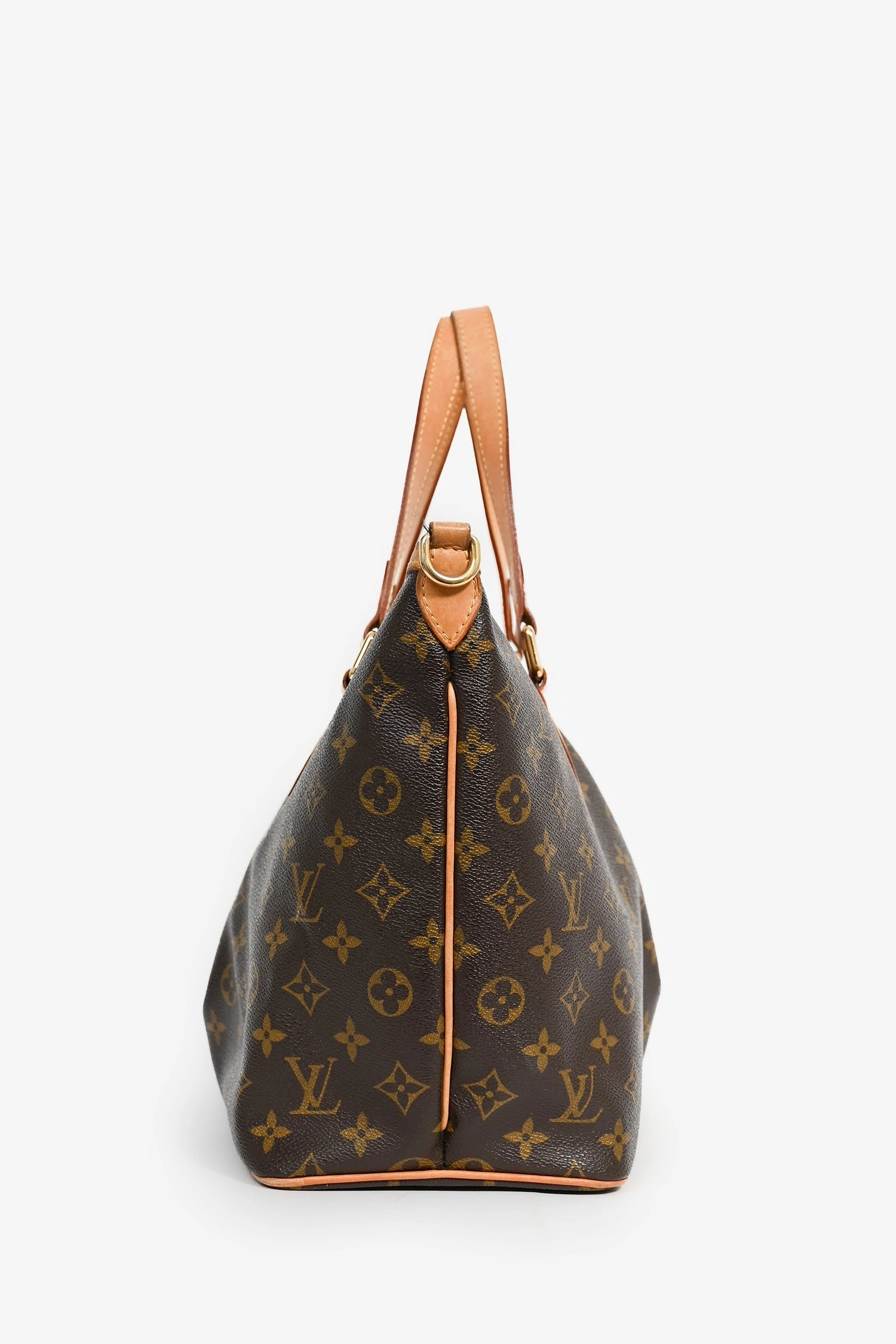 Louis Vuitton 2010 Monogram Palermo GM Bag with Leather Strap