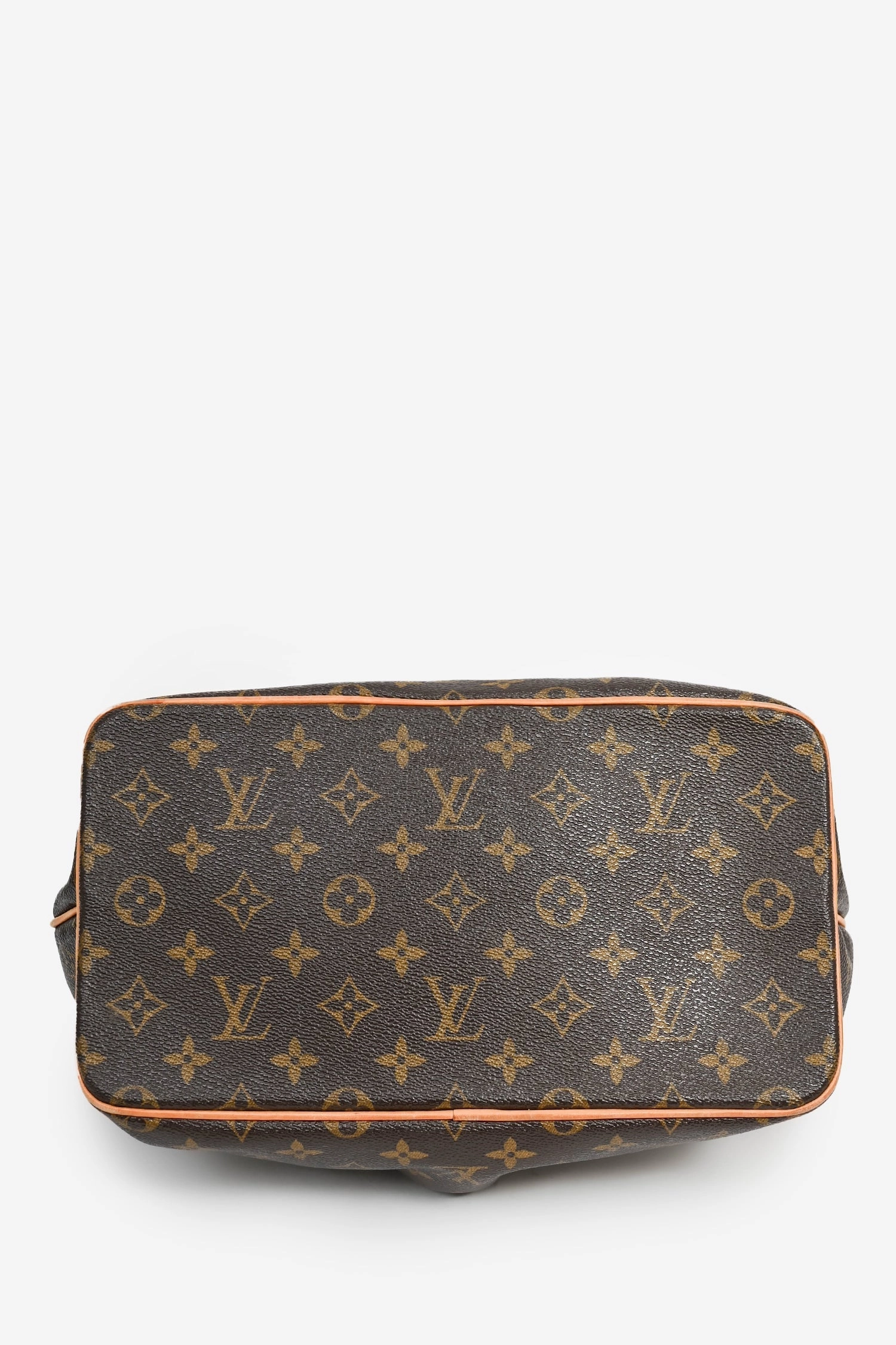 Louis Vuitton 2010 Monogram Palermo GM Bag with Leather Strap