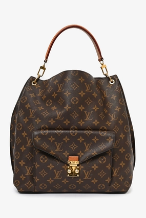 Louis Vuitton 2015 Monogram Metis Tote with Strap