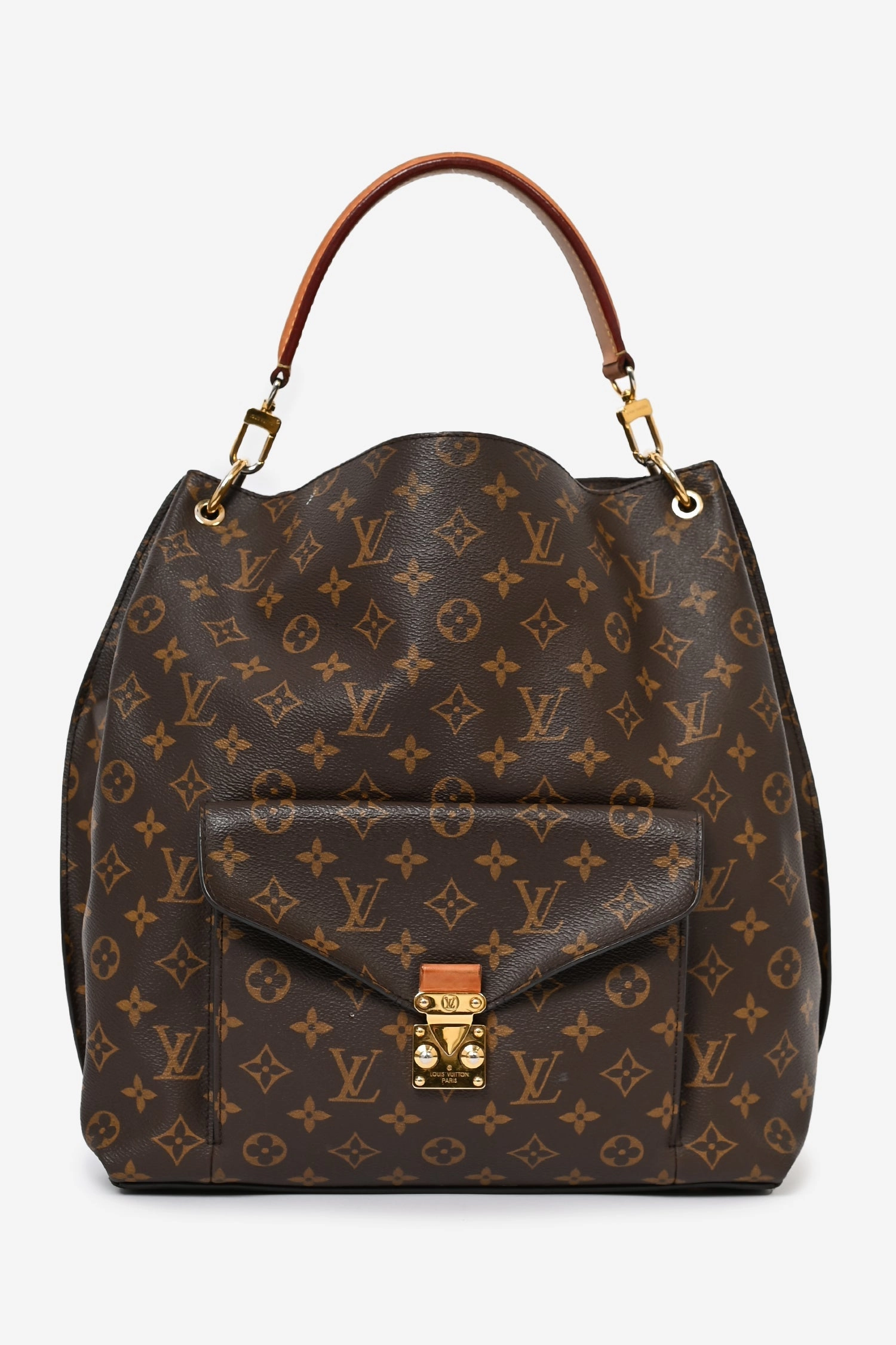 Louis Vuitton 2015 Monogram Metis Tote with Strap