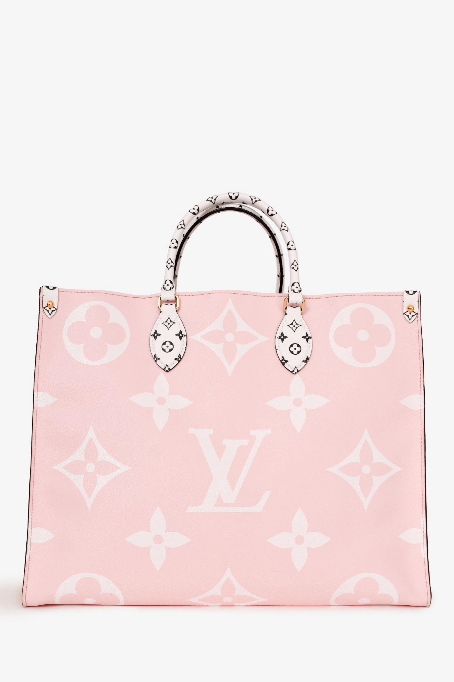 Louis Vuitton 2019 Red Multicolour Monogram Giant Reverse 'OnTheGo' Tote