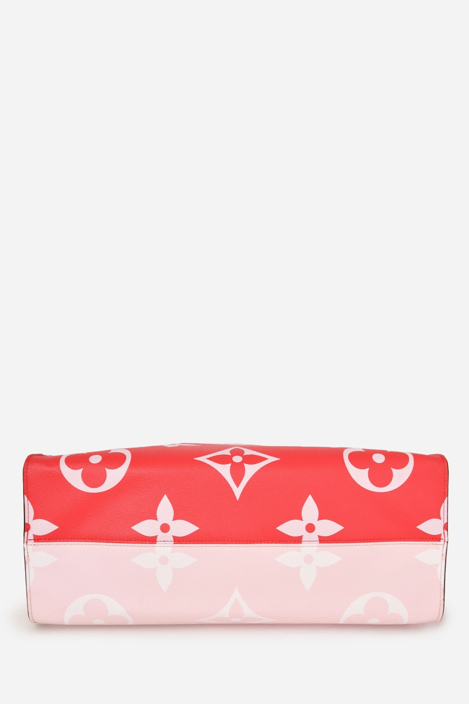 Louis Vuitton 2019 Red Multicolour Monogram Giant Reverse 'OnTheGo' Tote