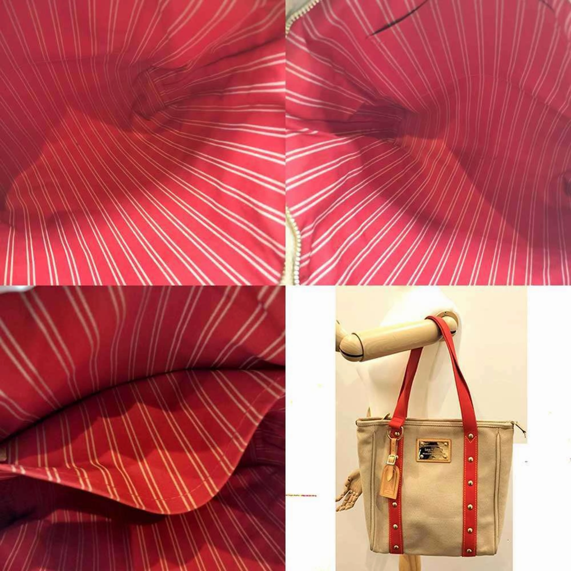 Louis Vuitton Antigua  Color Canvas Tote Bag (Pre-Owned)