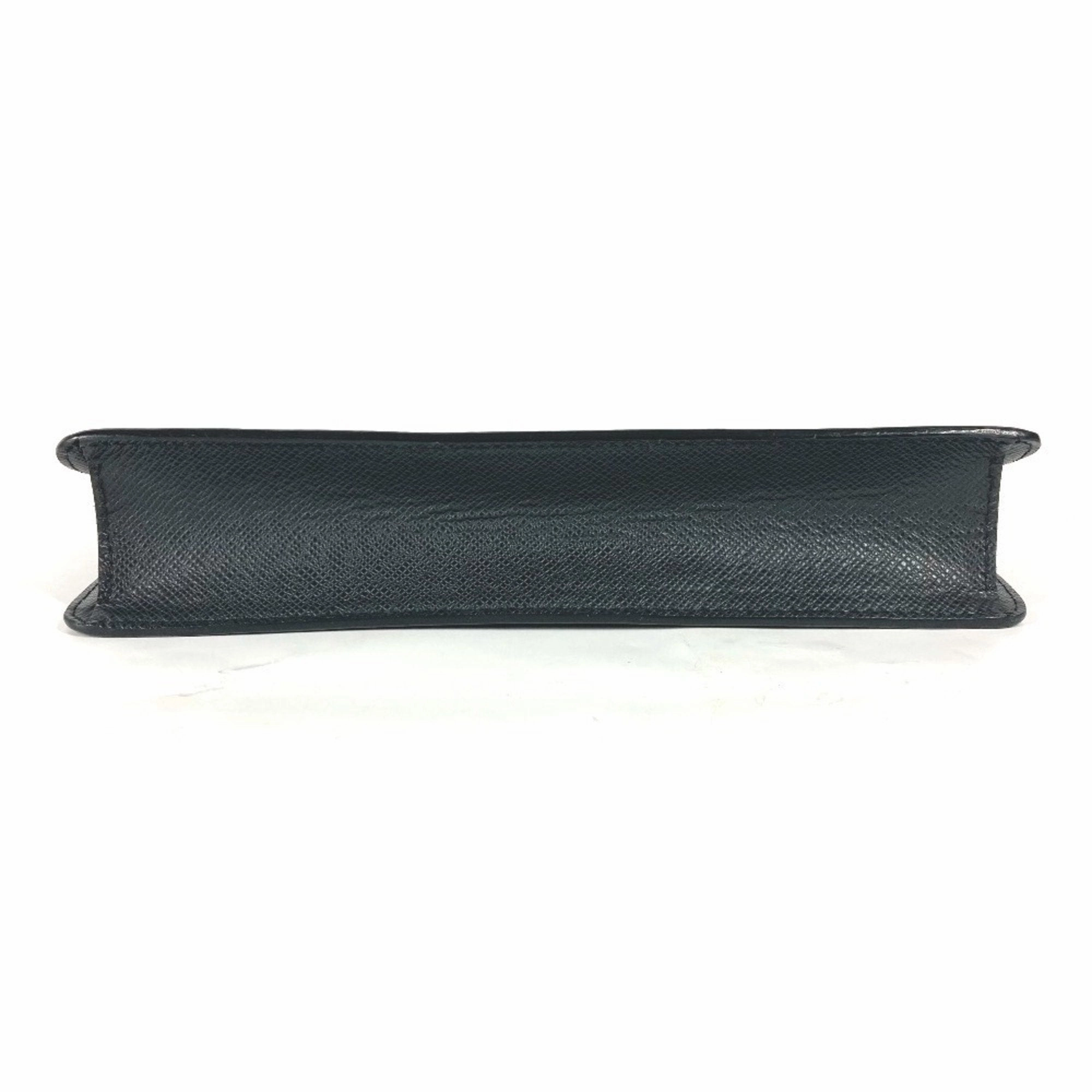 Louis Vuitton Ardoise Taiga Leather Clutch Bag Pouch (Pre-Owned)