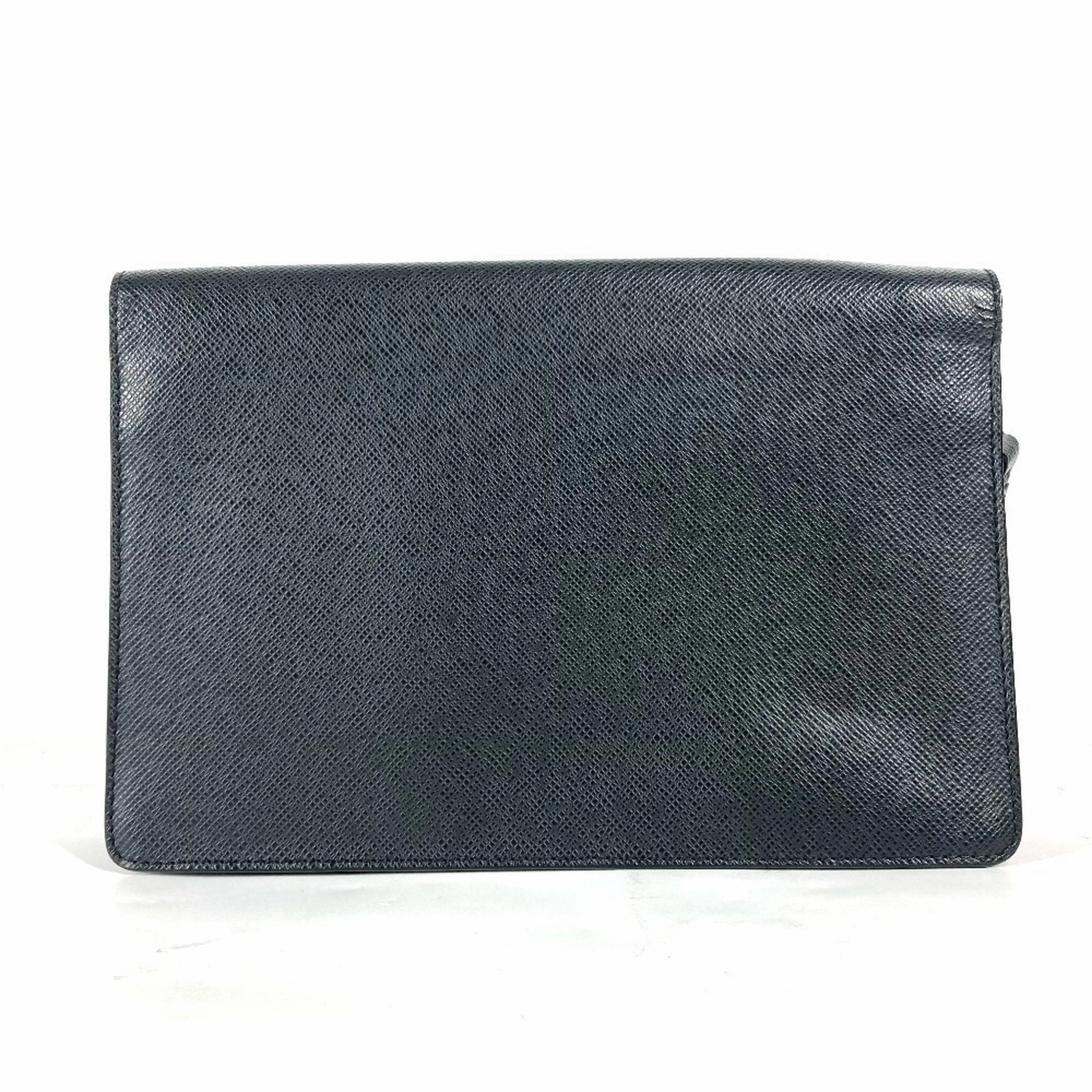 Louis Vuitton Ardoise Taiga Leather Clutch Bag Pouch (Pre-Owned)